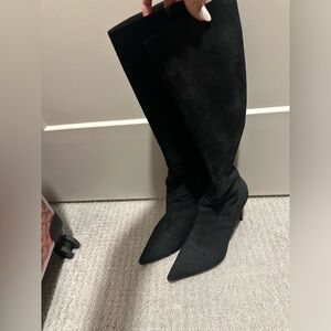 Christian Louboutin Kate Botta, 85mm, Black Suede, 40